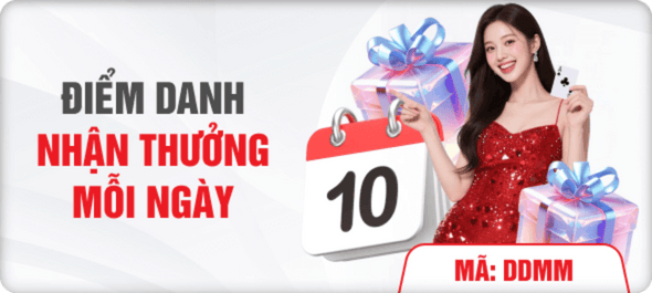 diem danh nhan thuong moi ngay 123b