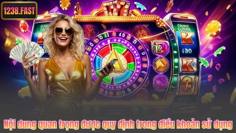 Nội dung quan trọng được quy định trong điều khoản sử dụng