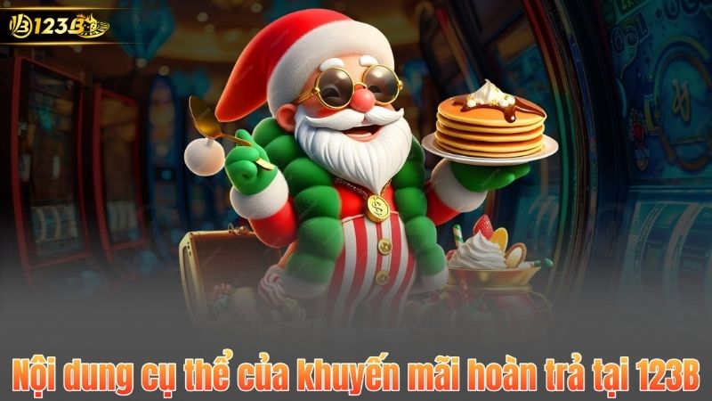 Nội dung cụ thể của khuyến mãi hoàn trả tại 123B